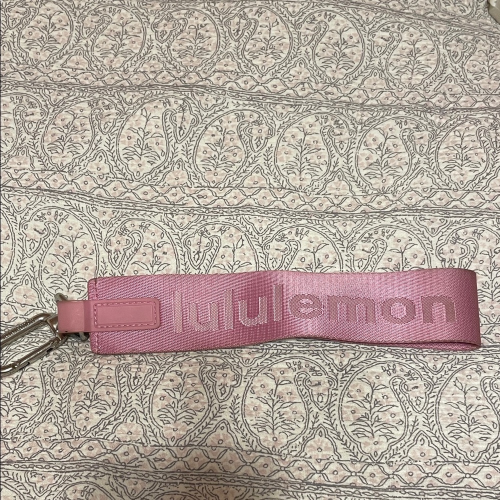 Lululemon never lost keychain